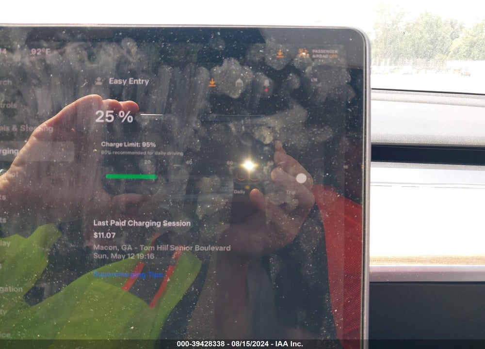 2021 TESLA MODEL 3 STANDARD RANGE PLUS REAR-WHEEL DRIVE VIN: 5YJ3E1EA1MF086027