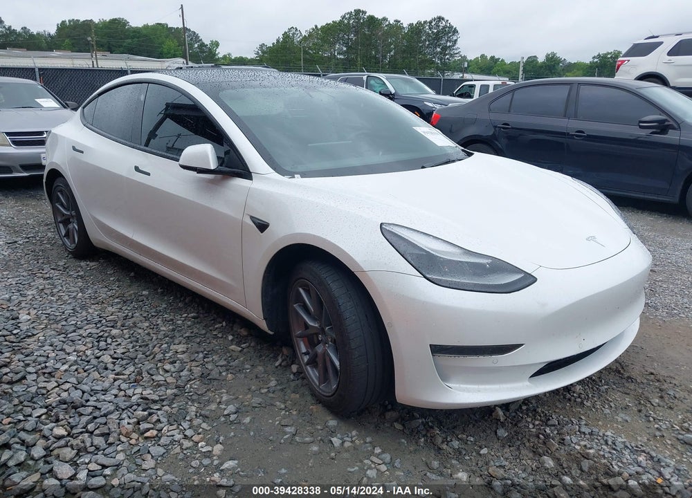 2021 TESLA MODEL 3 STANDARD RANGE PLUS REAR-WHEEL DRIVE VIN: 5YJ3E1EA1MF086027