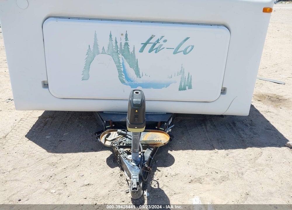 2001 TOWL CAMPER VIN: 4FTLTAR221B054447