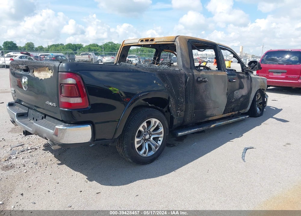 2022 RAM 1500 LIMITED LONGHORN 4X4 5'7 BOX VIN: 1C6SRFKMXNN183104