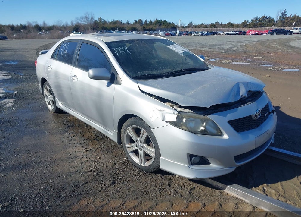 2009 TOYOTA COROLLA XRS VIN: 1NXBE40E99Z100614