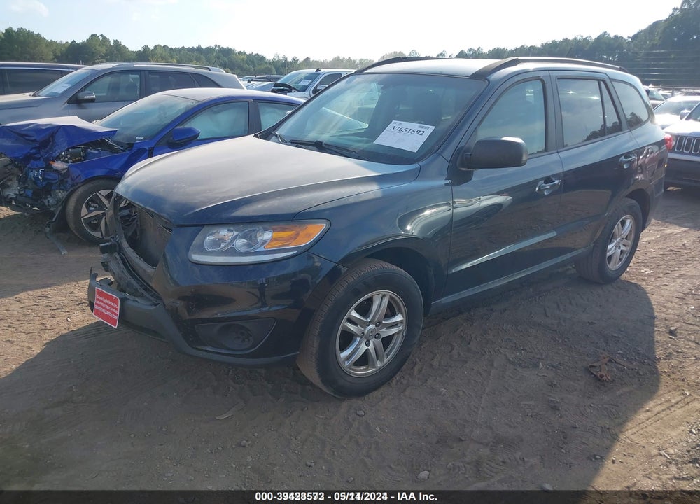 2012 HYUNDAI SANTA FE GLS VIN: 5XYZG3AB0CG142402