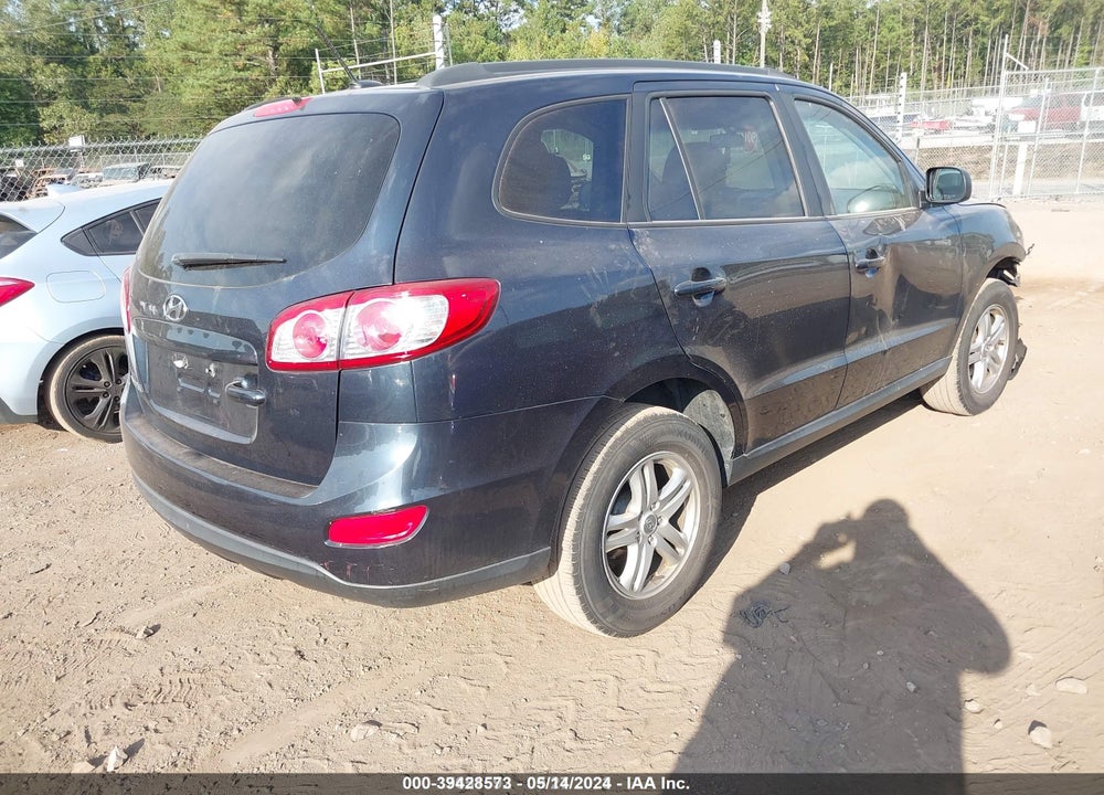 2012 HYUNDAI SANTA FE GLS VIN: 5XYZG3AB0CG142402