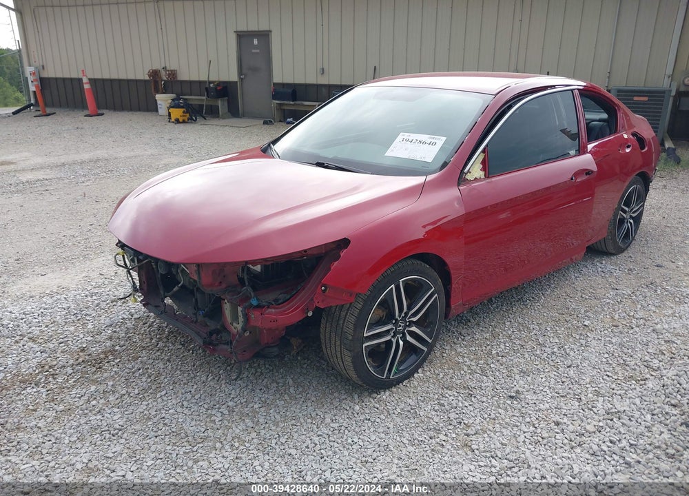 2017 HONDA ACCORD SPORT VIN: 1HGCR2F5XHA048842