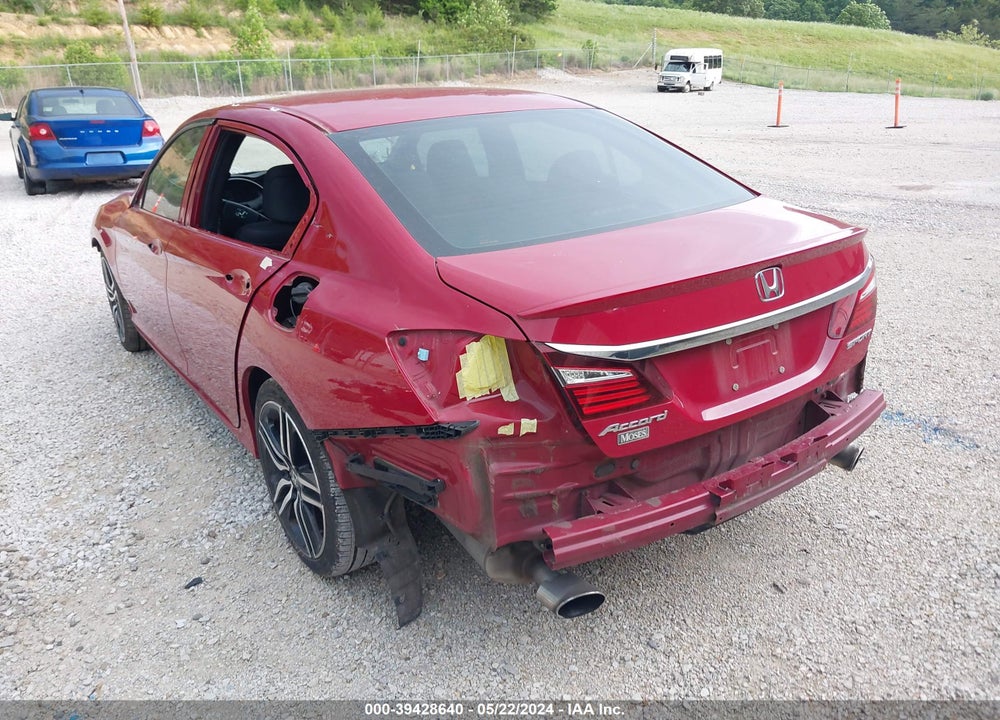 2017 HONDA ACCORD SPORT VIN: 1HGCR2F5XHA048842