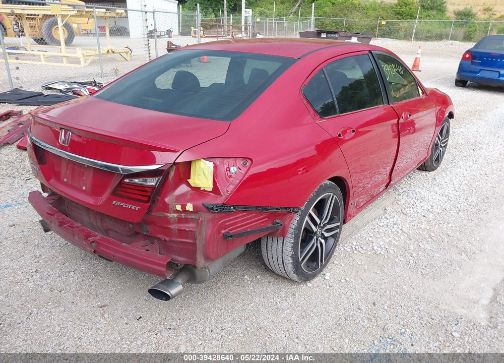 2017 HONDA ACCORD SPORT VIN: 1HGCR2F5XHA048842