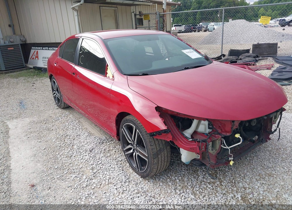 2017 HONDA ACCORD SPORT VIN: 1HGCR2F5XHA048842