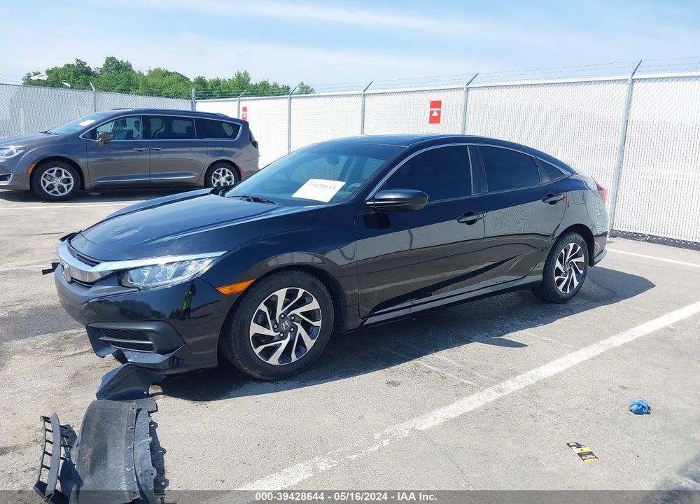 2018 HONDA CIVIC EX VIN: 2HGFC2F78JH574748