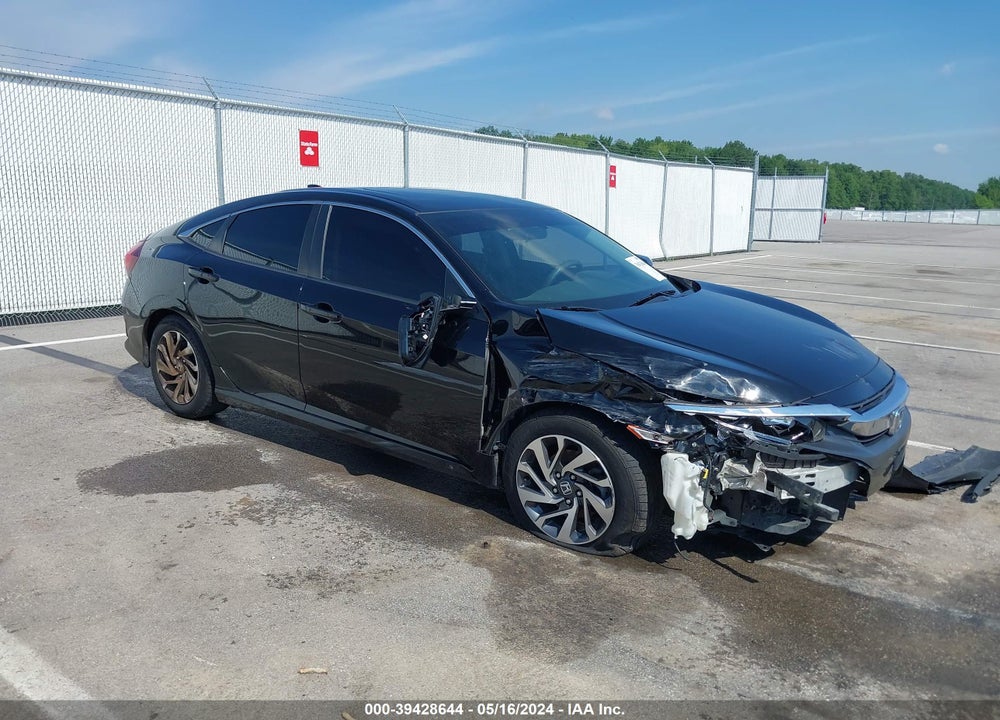 2018 HONDA CIVIC EX VIN: 2HGFC2F78JH574748
