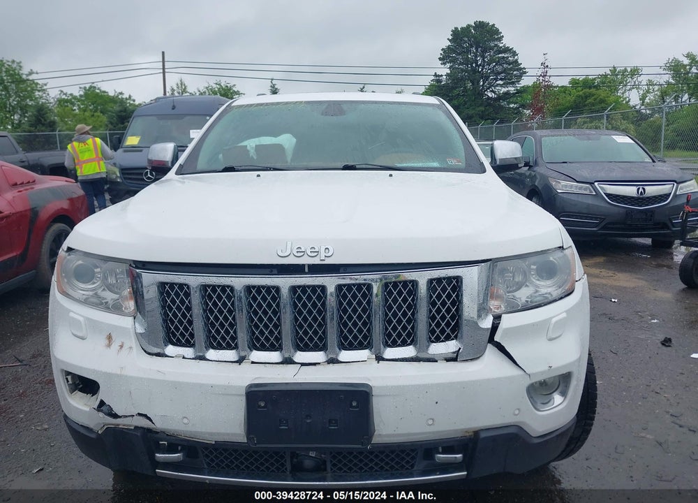 2013 JEEP GRAND CHEROKEE OVERLAND SUMMIT VIN: 1C4RJFCT9DC616846