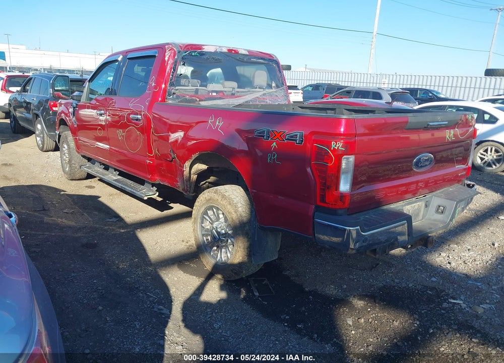 2017 FORD F-250 XLT VIN: 1FT7W2B66HEB27358