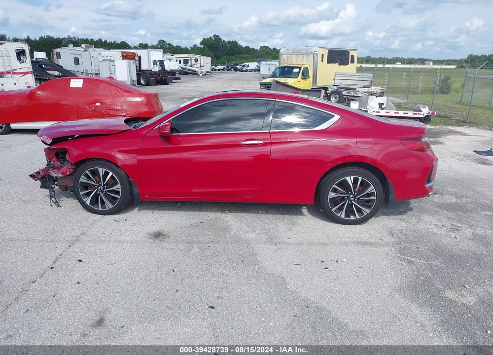 2016 HONDA ACCORD EX-L V-6 VIN: 1HGCT2B85GA000603