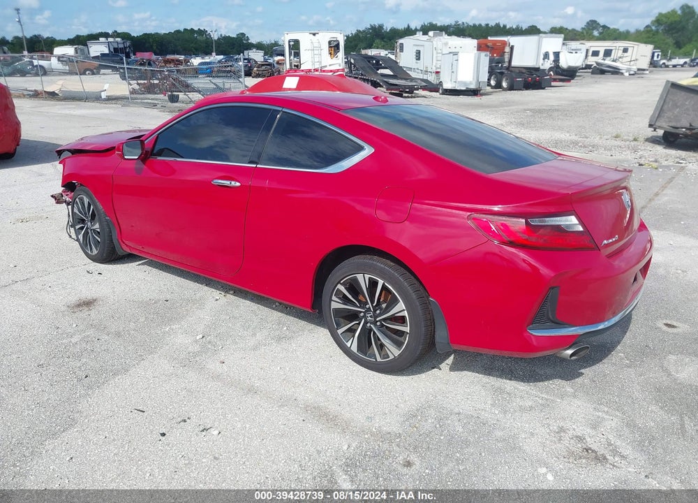 2016 HONDA ACCORD EX-L V-6 VIN: 1HGCT2B85GA000603