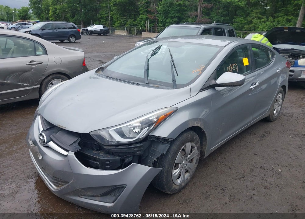 2016 HYUNDAI ELANTRA SE VIN: KMHDH4AE7GU478166
