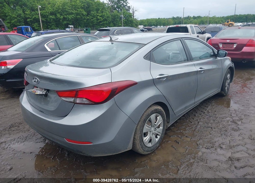 2016 HYUNDAI ELANTRA SE VIN: KMHDH4AE7GU478166