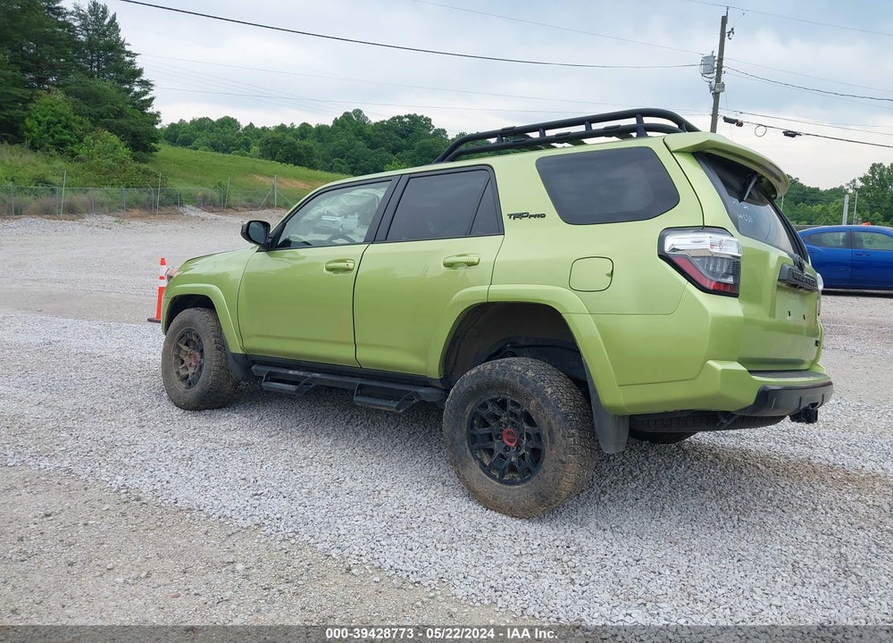 2022 TOYOTA 4RUNNER TRD PRO VIN: JTELU5JR0N6079956