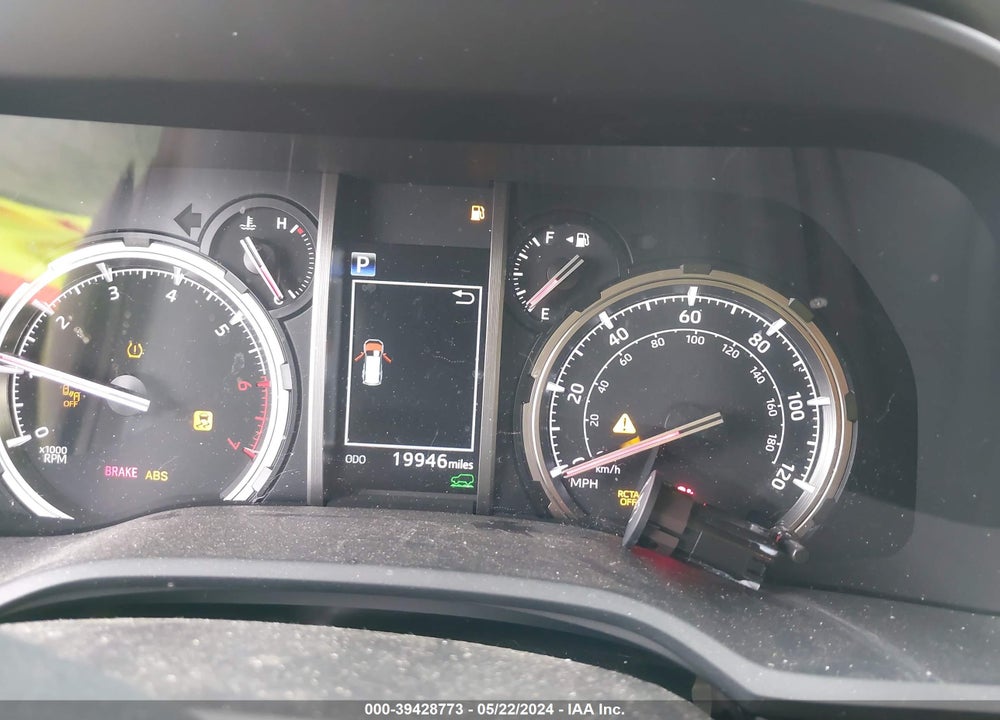 2022 TOYOTA 4RUNNER TRD PRO VIN: JTELU5JR0N6079956