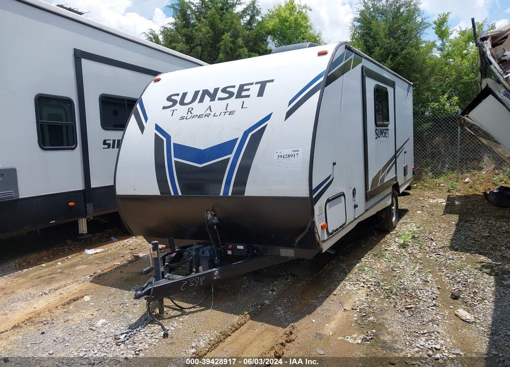 2021 SUNSET TRAVEL TRLR VIN: 4YDT18514M5352398