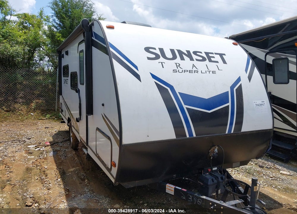 2021 SUNSET TRAVEL TRLR VIN: 4YDT18514M5352398