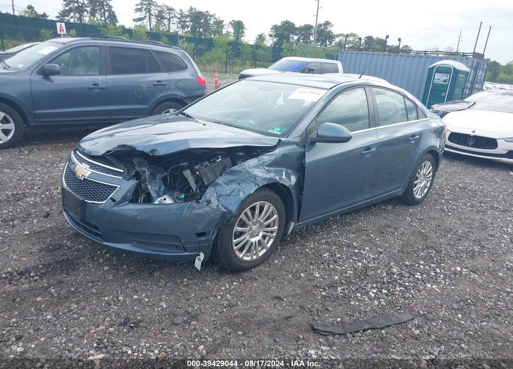 2012 CHEVROLET CRUZE ECO VIN: 1G1PJ5SC7C7262330