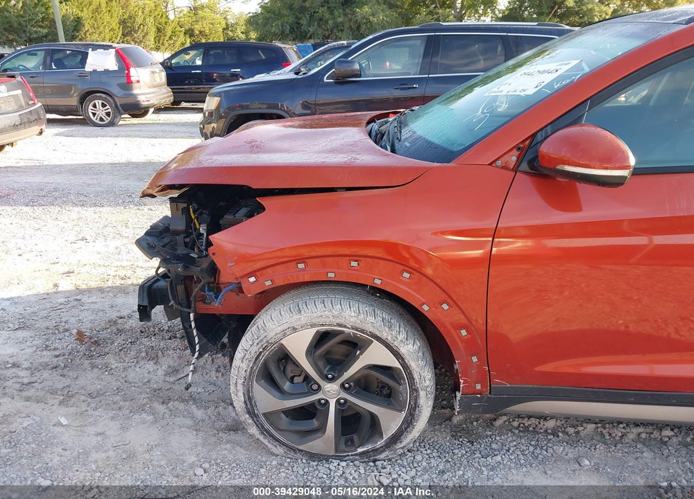 2017 HYUNDAI TUCSON LIMITED VIN: KM8J33A2XHU336929