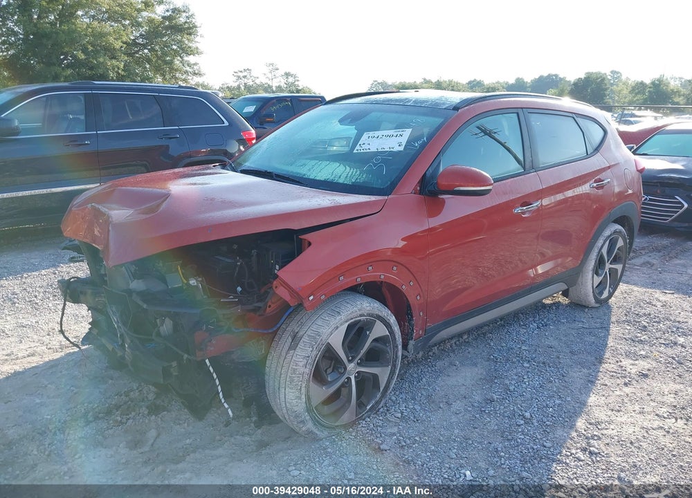 2017 HYUNDAI TUCSON LIMITED VIN: KM8J33A2XHU336929