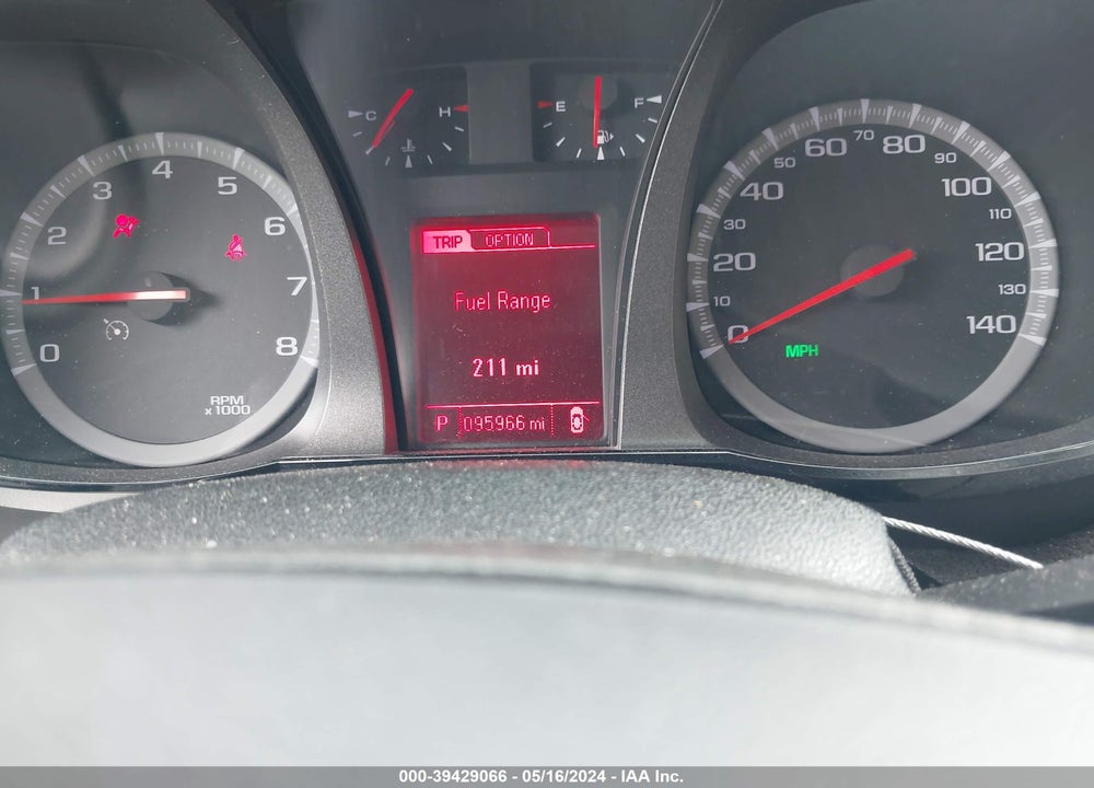 2016 GMC TERRAIN SLE-2 VIN: 2GKFLTEK8G6242845