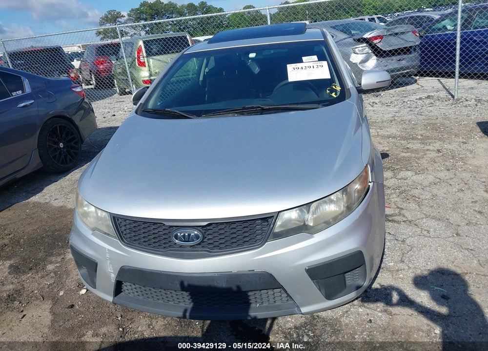 2012 KIA FORTE KOUP EX VIN: KNAFU6A29C5561657