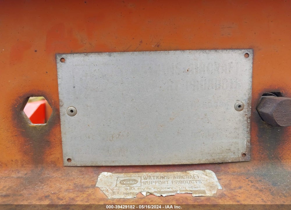 1980 EQUIPMENT GSE A1245D VIN: 0000000405PSO9752