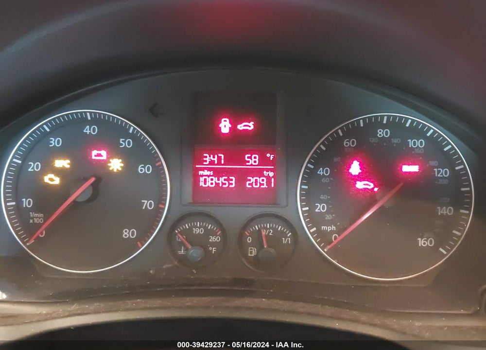 2006 VOLKSWAGEN JETTA VALUE EDITION VIN: 3VWPG71K66M641403