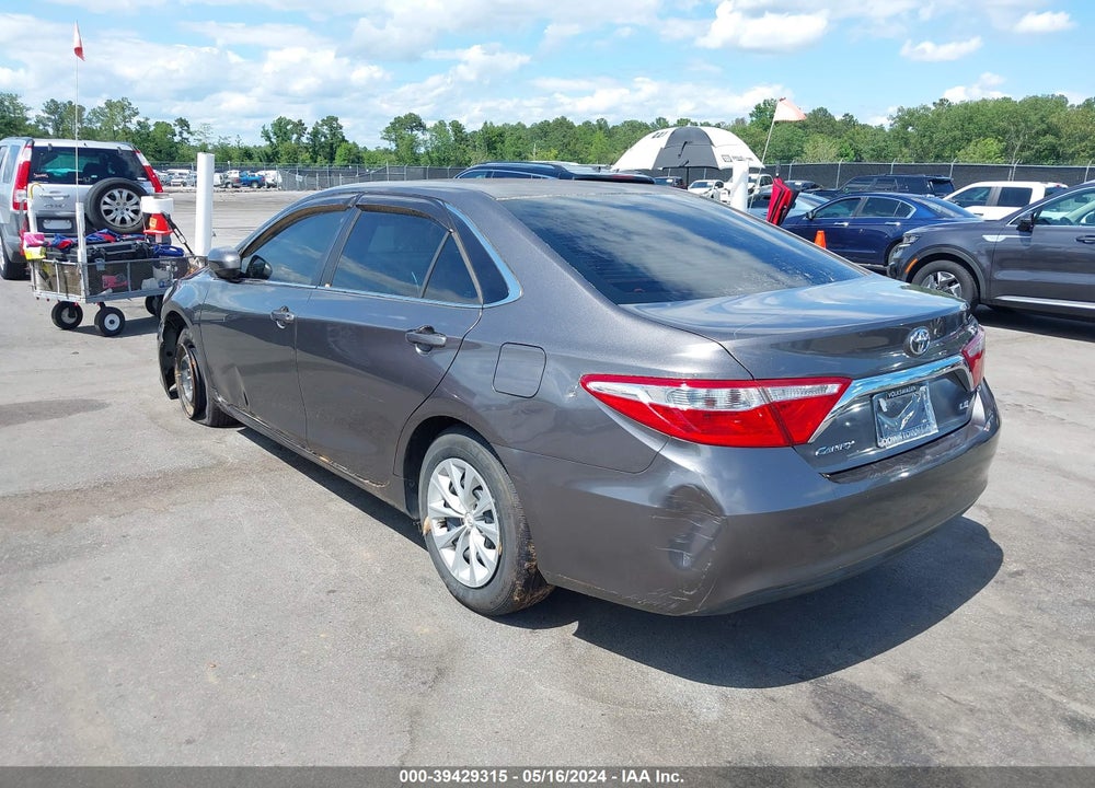 2016 TOYOTA CAMRY LE VIN: 4T1BF1FK6GU212390