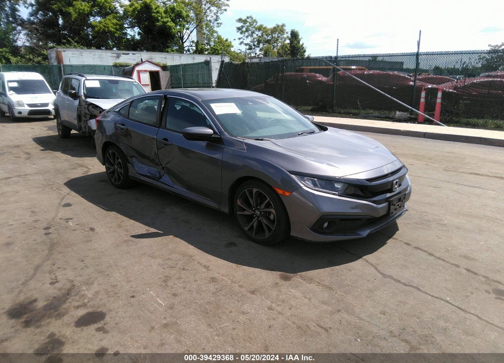 2020 HONDA CIVIC SPORT VIN: 2HGFC2F87LH576230
