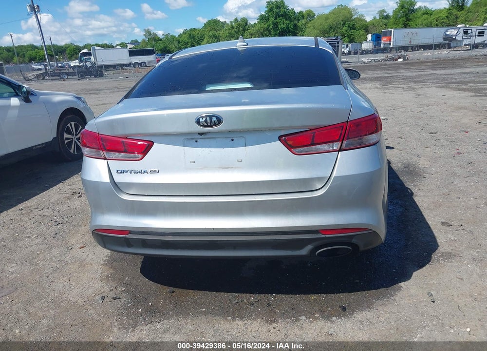 2016 KIA OPTIMA LX VIN: 5XXGT4L35GG092041