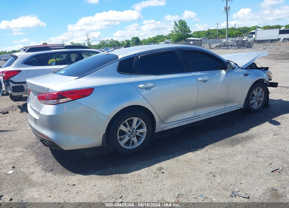 2016 KIA OPTIMA LX VIN: 5XXGT4L35GG092041
