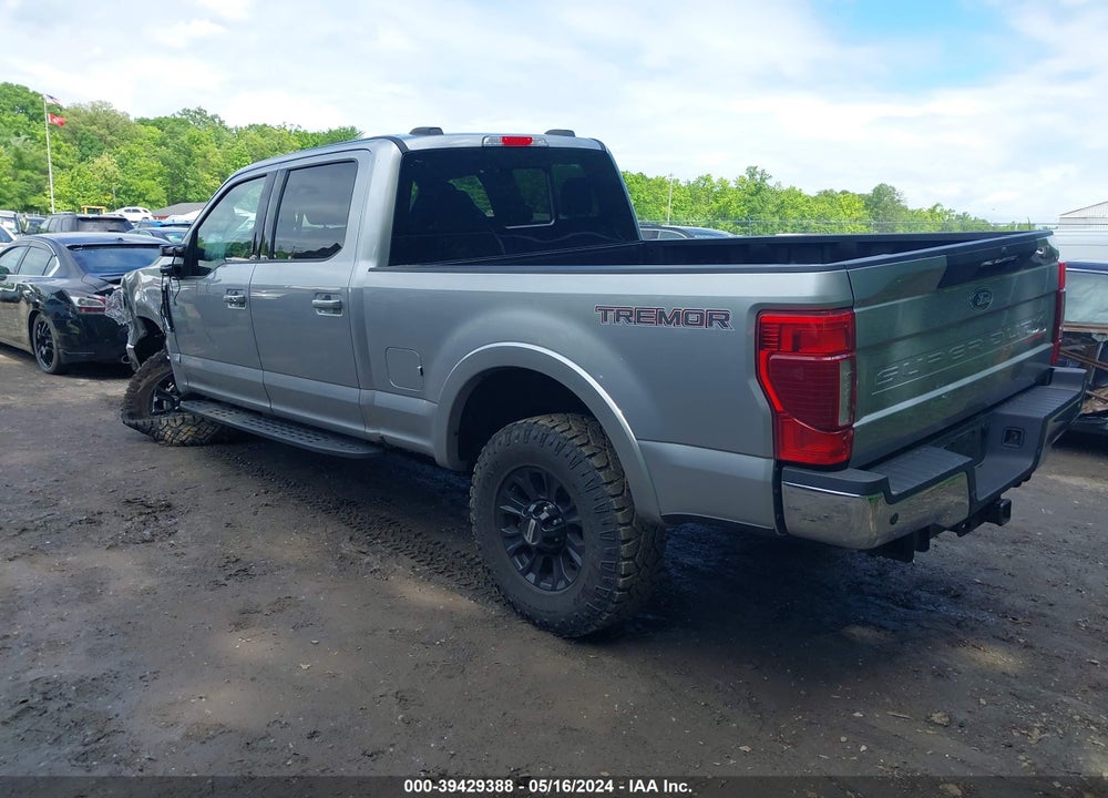 2022 FORD F-250 LARIAT VIN: 1FT7W2BN6NEF20912