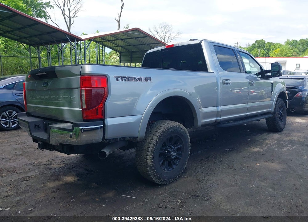 2022 FORD F-250 LARIAT VIN: 1FT7W2BN6NEF20912