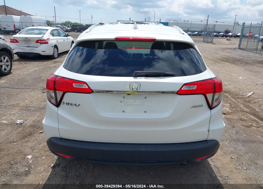 2022 HONDA HR-V AWD EX VIN: 3CZRU6H55NM712078
