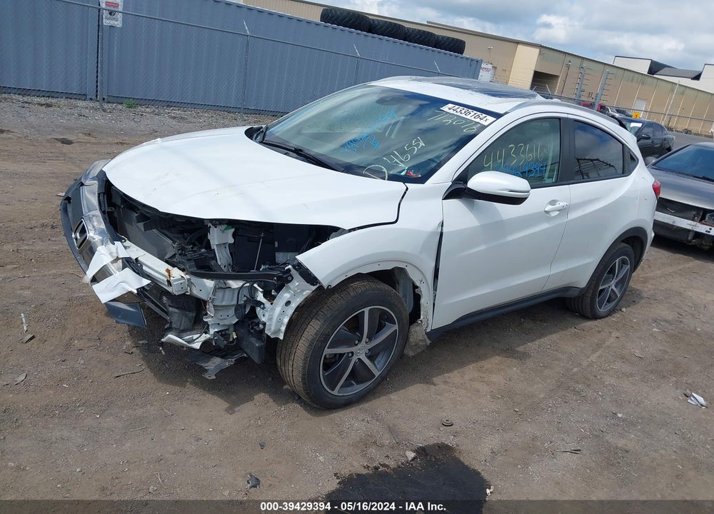 2022 HONDA HR-V AWD EX VIN: 3CZRU6H55NM712078