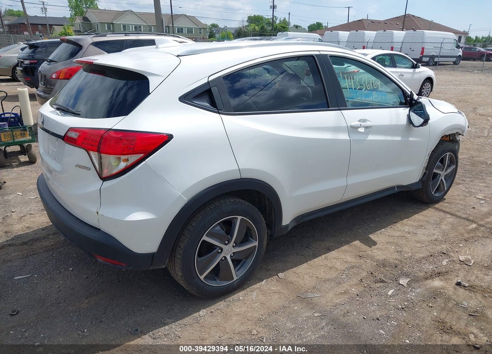 2022 HONDA HR-V AWD EX VIN: 3CZRU6H55NM712078