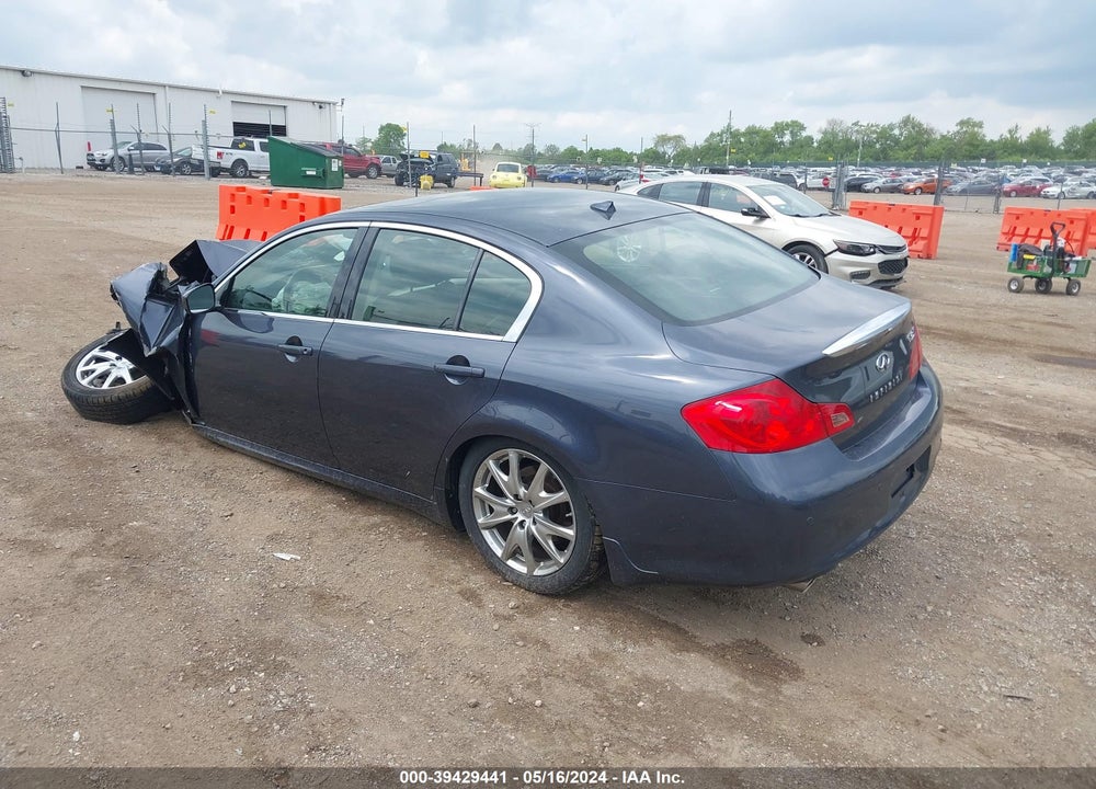 2013 INFINITI G37X VIN: JN1CV6ARXDM757259