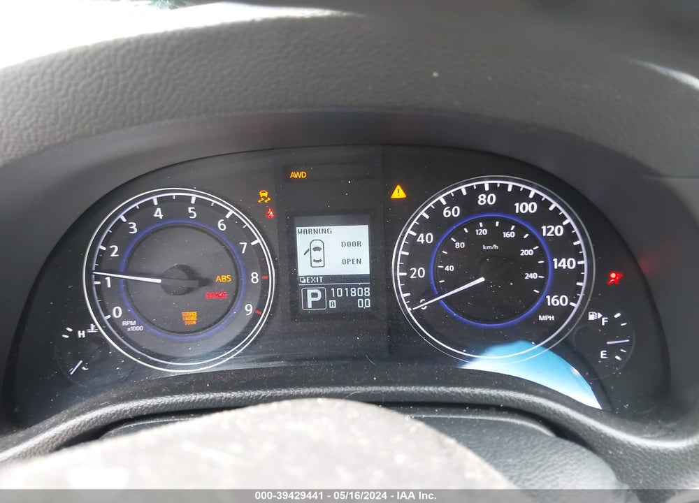 2013 INFINITI G37X VIN: JN1CV6ARXDM757259