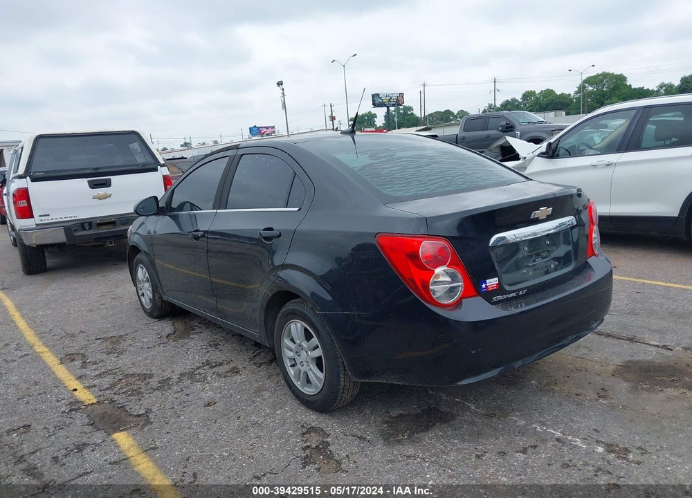 2014 CHEVROLET SONIC LT AUTO VIN: 1G1JC5SHXE4138441