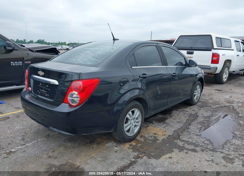 2014 CHEVROLET SONIC LT AUTO VIN: 1G1JC5SHXE4138441