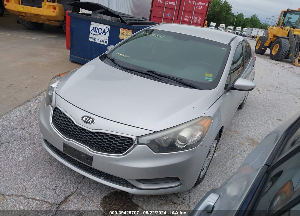 2015 KIA FORTE LX VIN: KNAFK4A61F5342077