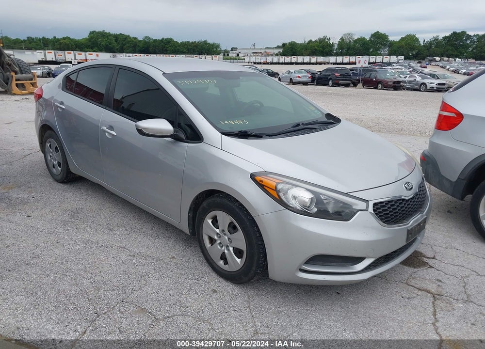 2015 KIA FORTE LX VIN: KNAFK4A61F5342077