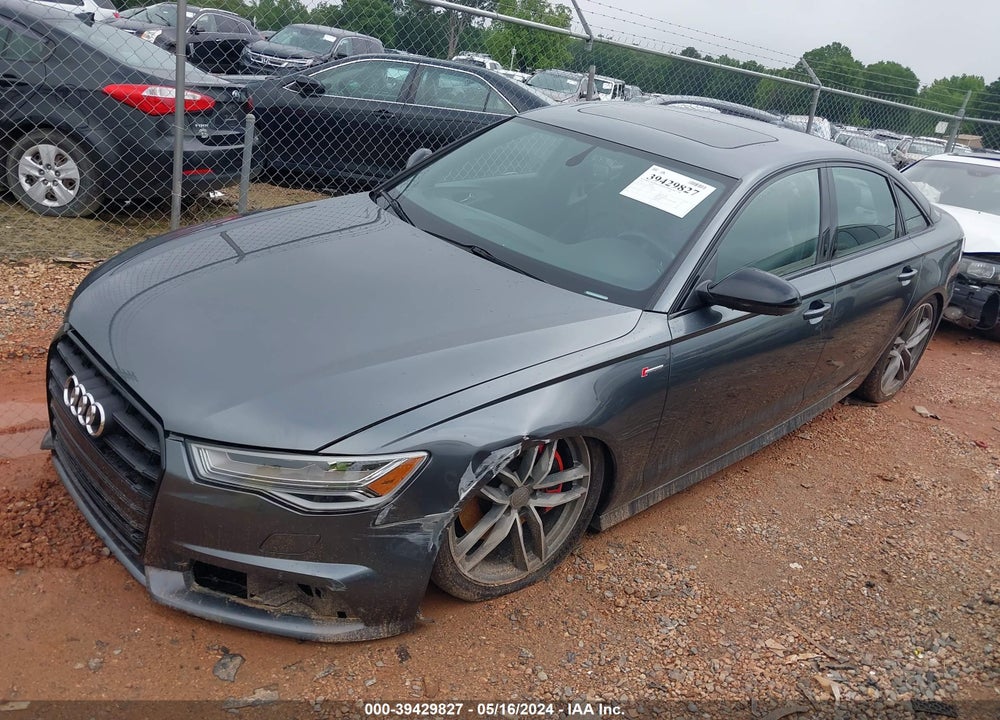 2018 AUDI A6 3.0T PREMIUM VIN: WAUG3AFC6JN016881