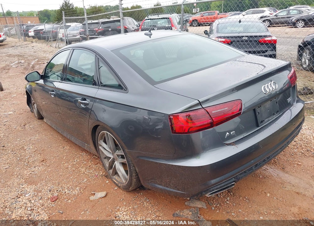 2018 AUDI A6 3.0T PREMIUM VIN: WAUG3AFC6JN016881