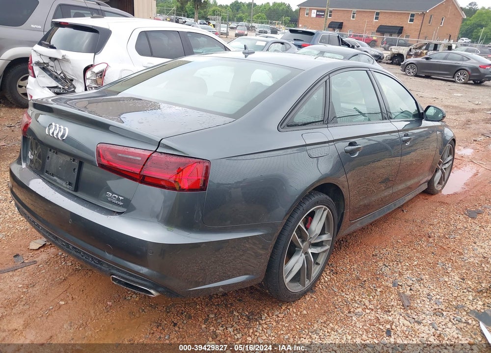 2018 AUDI A6 3.0T PREMIUM VIN: WAUG3AFC6JN016881