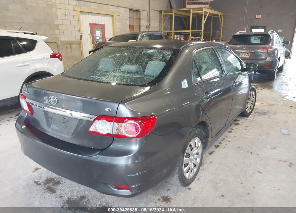 2012 TOYOTA COROLLA LE VIN: 2T1BU4EE0CC758066