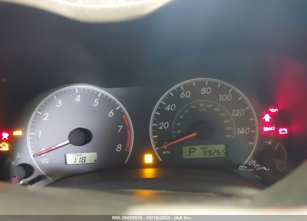 2012 TOYOTA COROLLA LE VIN: 2T1BU4EE0CC758066